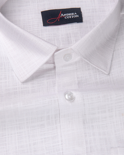Germany Linen Prime White Shirts for Men