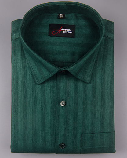 Linen lining Green Colour Shirts for Men