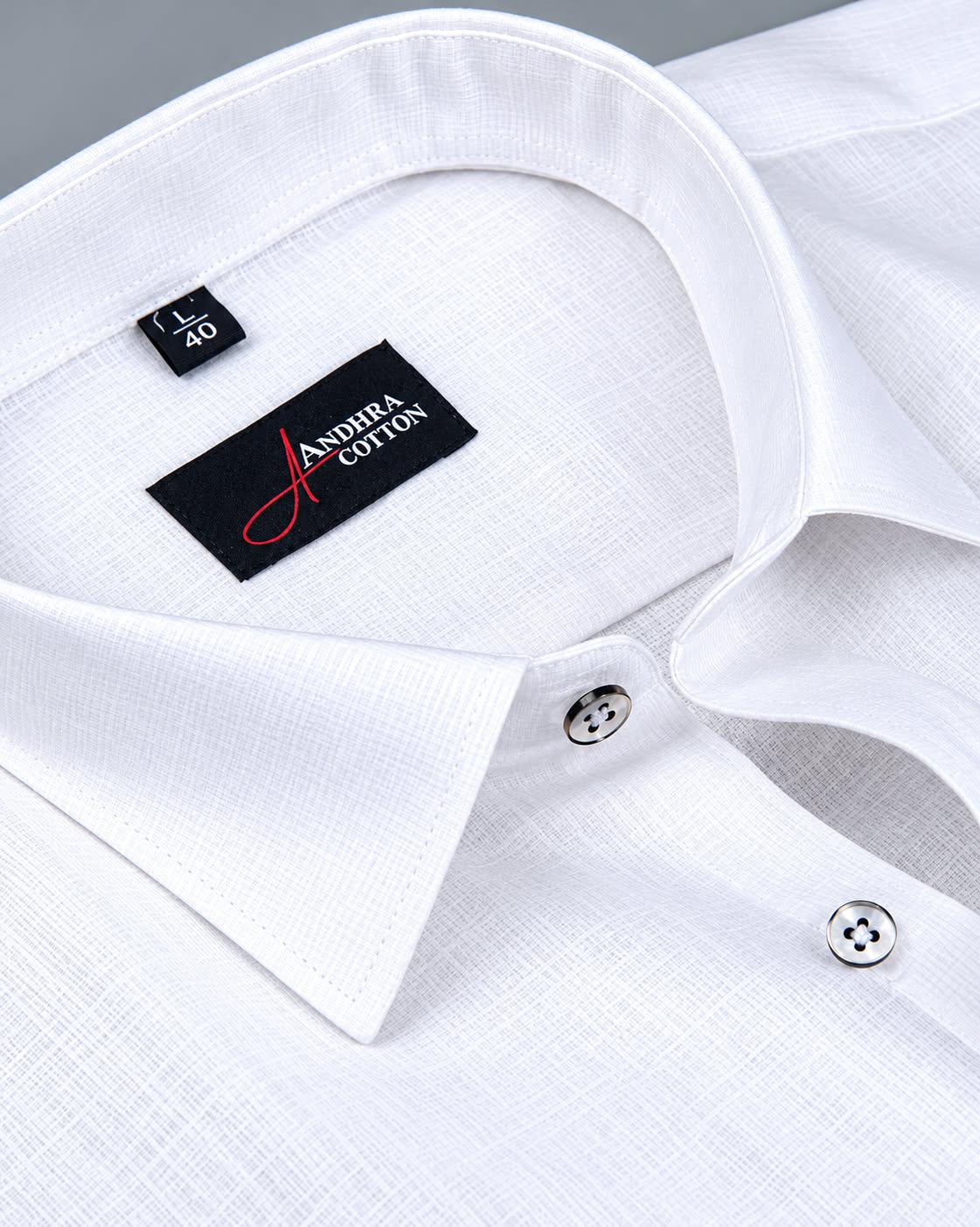 Linen White Colour Shirts for Men