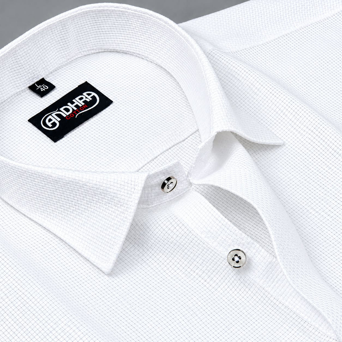 Matty Jute Linen White Colour Shirts for Men
