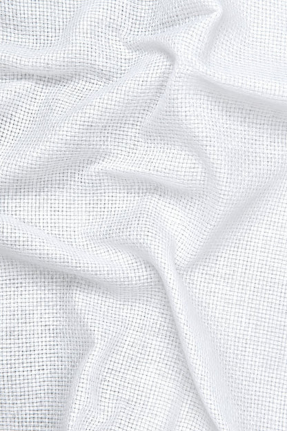 Matty Jute Linen White Colour Shirts for Men